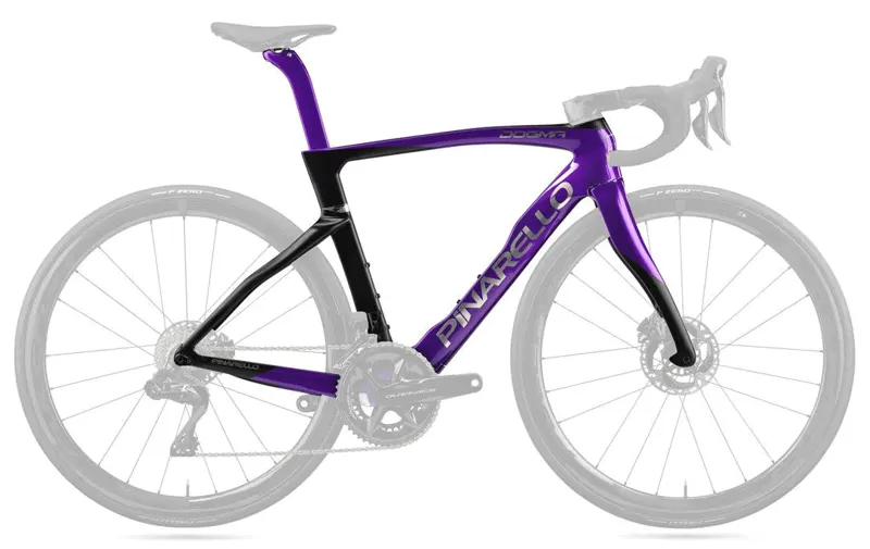 Pinarello Dogma F Disk Frameset Electro Violet Carbon Road Bike